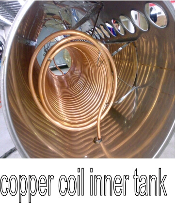 Copper Coil-Pre-Heat Type Solar Water Heater Supplier