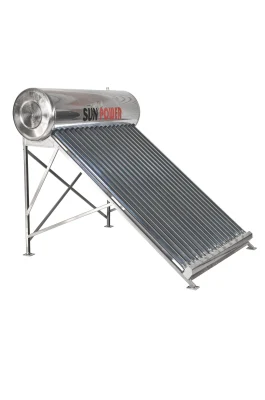 Sunpower-Solarwarmwasserbereiter mit Kupferspule und Vorwärmung