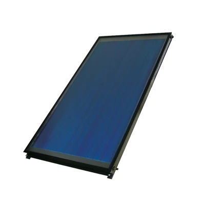 Warmwasserbereiter-System, geteilter Flachplatten-Solarkollektor