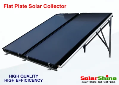 Korrosionsbeständiges Flachplatten-Solarkollektorpanel für kompakte Solarwarmwasserbereiter